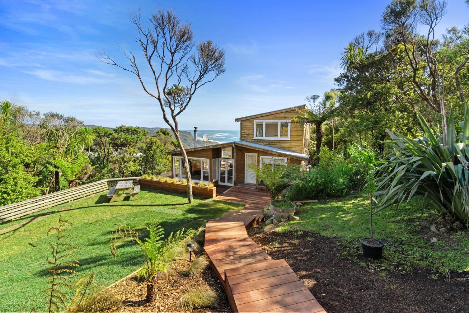 Piha - City Escape, Piha Holiday Home Exterior photo